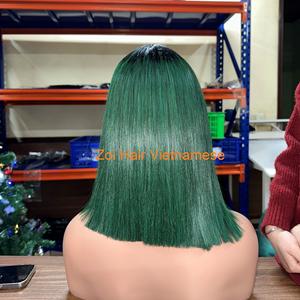 Meilleure vente produits capillaires Perruques Bob Cheveux humains Cheveux vietnamiens bruts Perruques soyeuses et droites pour femmes noires Silky Smooth - Product Image 2