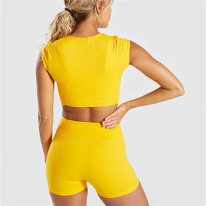 Vente en gros de haut débardeur basique en tricot pour femmes côtelé extensible à blocs de couleurs pour le sport et l'été débardeur à épaules dénudées pour femmes - Product Image 3