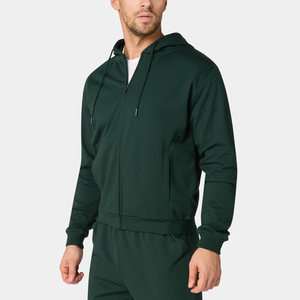 Sweat à capuche oversize pour homme en molleton français de qualité supérieure, épais et lourd, 85% coton, 15% polyester, avec logo imprimé - Product Image 1