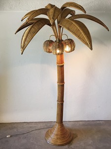 Abat-jour en rotin suspendu en cocotier, accessoires de décoration intérieure - Product Image 6