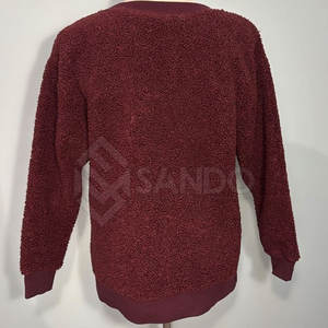 Sweatshirts en molleton Sherpa pour femmes de haute qualité OEM Style décontracté respirant pour l'hiver Vente en gros - Product Image 4
