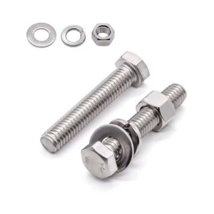 Ventas directas de fábrica Sujetadores estándar DIN-Pernos de acero inoxidable Tuercas en bolsas de plástico Herrajes de acero al carbono Acabado liso - Product Image 5