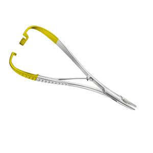 ที่จับเข็ม Mathieu สแตนเลสคุณภาพสูง ขนาด 5.5 นิ้ว สำหรับงานผ่าตัดทางทันตกรรม ใช้ด้วยมือ ได้รับการรับรองมาตรฐาน CE สำหรับใช้ในโรงพยาบาล - Product Image 4