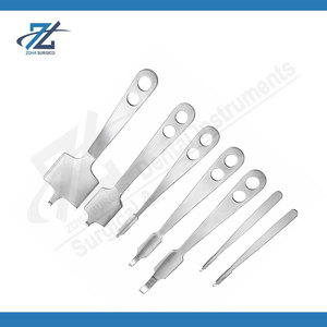 Juego de 7 Retractores de Hueso Hohmann Reutilizables de Acero Inoxidable, de Grano Crudo a Fino, Instrumentos Quirúrgicos Manuales para Cirugía Ortopédica - Product Image 6