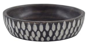 ชามสลัดไม้สไตล์อเมริกันเคลือบลายดอกไม้ งานแฮนด์เมด อเนกประสงค์ สำหรับผลไม้ งานเลี้ยง ราคาโรงงาน IHA - Product Image 3