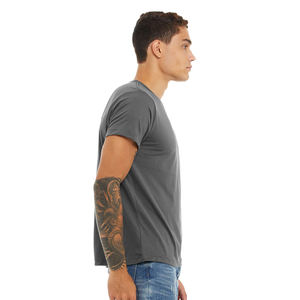 Bella toile t-shirt 3001 unisexe blanc Bella + toile unisexe poly coton t-shirt à manches courtes - Product Image 3