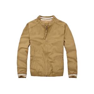 Chaqueta Bomber Elegante, Mezcla de Algodón Premium, Puños Ajustables con Ribete, Bolsillo Frontal con Cremallera, Interior Suave, Ideal - Product Image 1