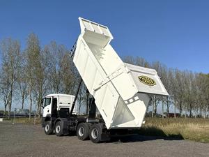 Pour MAN TGS 41.400 BB CH 8x4 camion benne Diesel d'occasion Euro 6 norme d'émission Weichai moteur gauche direction Mini camion Segment - Product Image 3