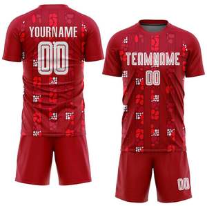 Conjunto de Jersey transpirable para adultos, ropa de fútbol cómoda y personalizada al por mayor, con uniformes deportivos, kit de fútbol y trajes de Club - Product Image 1