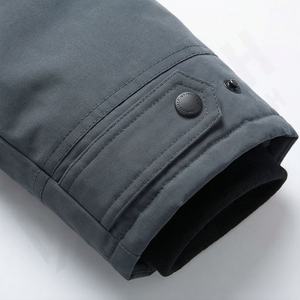 Chaqueta Parka con Capucha de Piel, Cortavientos, Abrigo Largo Cálido de Invierno para Hombre, Ropa Exterior Térmica Aislada, Prenda Resistente para Protección contra la Nieve - Product Image 6