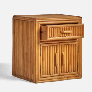 Lampe de chevet en bambou rustique de l'usine de meubles du Vietnam Nouveaux meubles d'hôtel Fournitures en gros pour l'application de chambre à coucher - Product Image 2