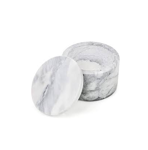 Sal de cocina blanca y tazón y mármol En Precio al por mayor y forma redonda y venta caliente - Product Image 5