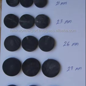 Botones de cuerno de búfalo Natural genuino estilo rústico Vintage decoración de cuentas ecológica para ropa hecha a mano Blazers suéteres FWE - Product Image 4