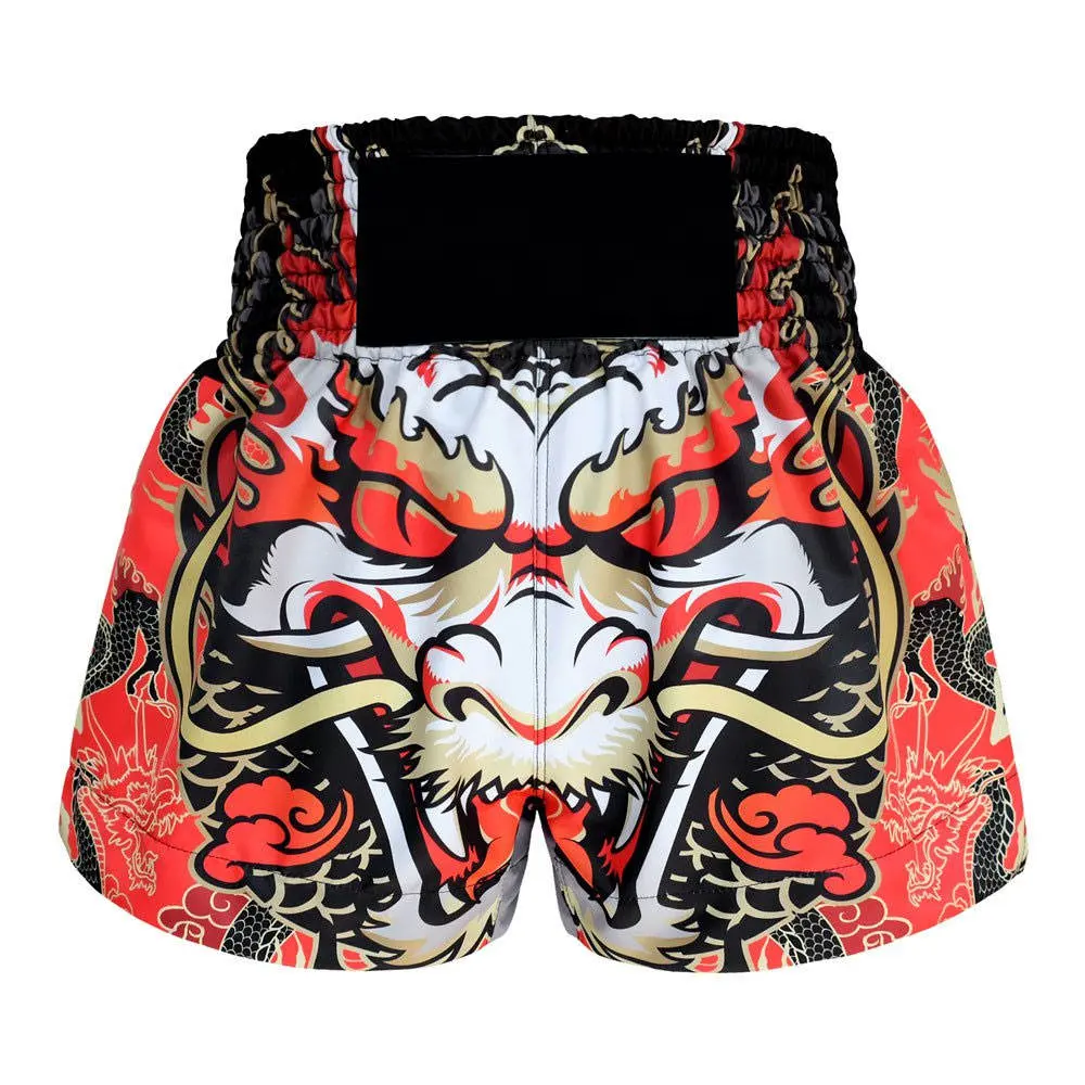 Pantalones cortos de Muay Thai Fight Boxing para hombre, diseño personalizado de Color sólido al mejor precio