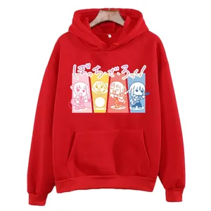 Mujeres Anime Hoodies HOODIE couverture anime gráfico impreso dibujos animados de talla grande ropa sudadera femenina con capucha Top Trending - Product Image 3
