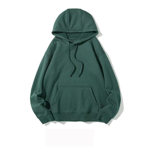 Vente en gros de sweats à capuche 100% coton personnalisés de haute qualité pulls épais unis avec col à capuche sweats à capuche unisexe - Product Image 5