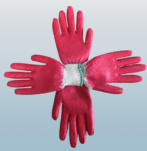 Guantes de seguridad vietnamitas con revestimiento de goma Anti-Corte y antideslizante Semirevestimiento de látex reutilizables para jardinería y trabajo - Product Image 1