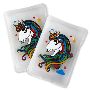 Paquete de 2 Calentadores de Manos y Pies Unicornio Luna, Mágicos y Acogedores para los Días de Invierno - Product Image 2
