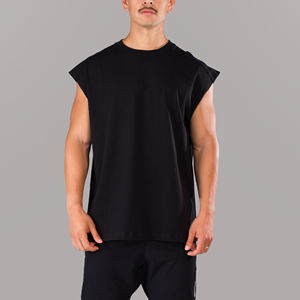 Nouvelle mode solide sans manches sport débardeur personnalisé hommes basket-ball course entraînement Fitness Gym gilets chemise - Product Image 4