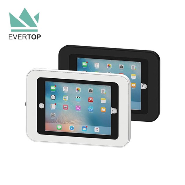 ENC-P Plastic Metal Deluxe Tablet Lockable Case Enclosure for iPad Kiosk Enclosure Stand Security Anti-theft for iPad Mini Air