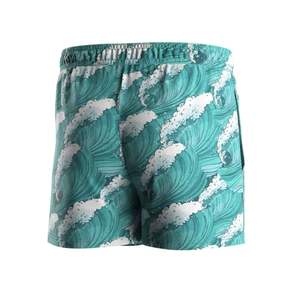 Shorts de Playa con Estampado Floral por Sublimación de 100 GSM a 160 GSM, 100% Poliéster, Secado Rápido, Impresión Personalizada - Product Image 5