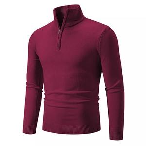 Premium Sportswear Half Zip Top Men Breathable Polyester Spandex Stretch Fabric Quick Dry OEM & ODM Custom Design Factory Supply - Product Image 5