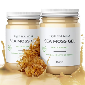 Gel de musgo de mar irlandés crudo y orgánico con sabor natural puro Producto de algas marinas frescas un tesoro natural - Product Image 1