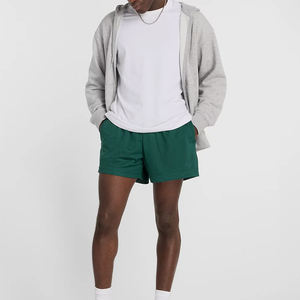 100% Polyester hommes Gym entraînement Shorts séchage rapide coton maille avec taille élastique solide motif haute rue vêtements d'exercice personnalisés - Product Image 2