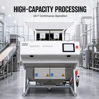 Longbow MINI 128 Ejectors CCD Rijst Quinoa AI Kleur Sorteermachine Optische Sorteermachine Bakkerij ISO/CE Gecertificeerd 99,99% Nauwkeurigheid