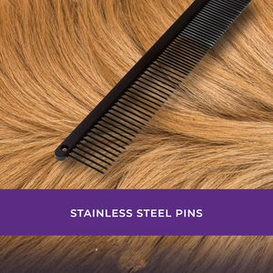 Professional Stainless Steel Pet Grooming <b>Comb</b> Custom Size Detangling <b>Hair</b> <b>Comb</b> for Dogs & Cats for Greyhounds - Product Image 4