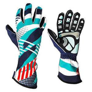 Gants de kart de course automobile à poignée personnalisée de haute qualité Gants antidérapants résistants à l'usure Gants coupe-vent - Product Image 3