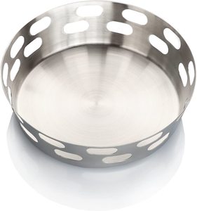 Stainless Steel Customized Bread Fruits <b>Basket</b> Silver-Capsule Holes Disposable Holder Party Durable Dishwasher Safe Steel Craft - Product Image 5