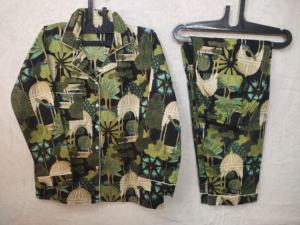 Acogedor algodón indio XL mujer Night Shut pijamas conjunto árbol estampado Loungewear para verano perfecto Sexy dama de honor regalo - Product Image 4