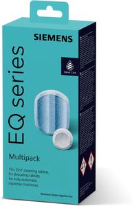 Tablettes de nettoyage et de détartrage pour machine à café Siemens Original Multipack TZ80003A, 10 + 6 tablettes - Product Image 6