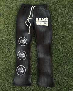 <b>Pink</b> Greek Sorority Tracksuit Set Same Wild Embroidered <b>Hoodie</b> & Pants for Stylish Sisterhood & Campus Fashion - Product Image 6