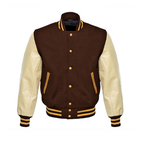 เสื้อแจ็กเก็ตผ้าไหมซาตินสีสตรีทแวร์คอปกตั้งปักโลโก้ได้ตามต้องการ - Product Image 1