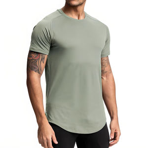 جديد في الأزياء عالية الجودة تنفس خفيفة الوزن الطباعة الرياضة حار بيع تي شيرت الرجال - Product Image 1