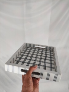 ถาดเสิร์ฟไข่มุกและเรซินสไตล์การตกแต่งจัดหาโดยงานฝีมือขนาดเล็กมากมาย - Product Image 2