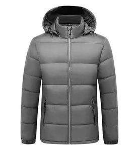 2024 chaqueta acolchada informal de Color sólido para hombre/estilo de ropa de calle nueva moda a prueba de viento para hombre chaquetas acolchadas transpirables, de talla grande - Product Image 6