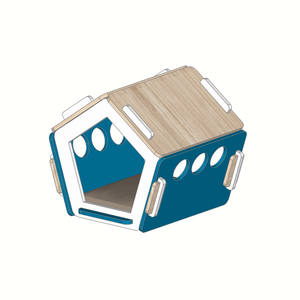 Vietnam OEM AC18 Pet House avec des meubles inspirés construire un cadre durable et un espace de repos confortable - Product Image 1