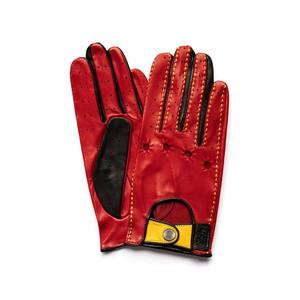 Gants de conduite en cuir respirant pour hommes de qualité supérieure Logo et design personnalisés pour une utilisation sportive - Product Image 4