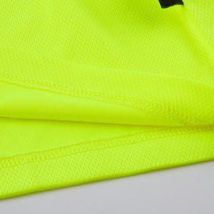Camisetas Fluorescentes de Seguridad con Logotipo y Etiqueta Personalizados, 100% Poliéster, Protección y Advertencia de Seguridad, Ropa de Trabajo Reflectante - Product Image 5