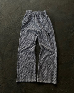 OEM personalizado 100% algodón Vintage pantalones de chándal hombres alta calidad bordado Joggers Sun Faded Casual pierna ancha recta en pantalones de chándal - Product Image 3