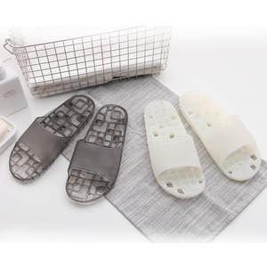Waterproof Breathable Quick-Drying Black <b>Bathroom</b> for Anti-Slip Flip-Flops All Seasons Autumn - Product Image 3