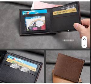 Cartera de Hombre de Diseño Moderno y Lujoso de Alta Calidad y Gran Demanda, Bufandas de Tela, Cuero PU con Bloqueo RFID, Fabricantes al por Mayor - Product Image 3