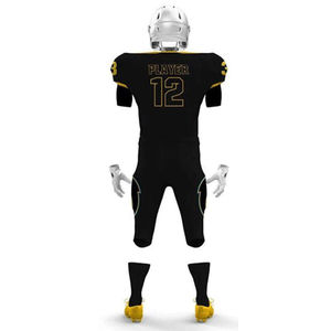 ชุดเสื้อฟุตบอลอเมริกันระบายอากาศได้สำหรับเด็กชุดเสื้อฟุตบอลออกแบบโลโก้ได้ตามต้องการรุ่นใหม่ - Product Image 4