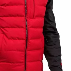 Chaleco acolchado hecho a medida para hombre, ropa activa personalizada cosida, chaleco acolchado transpirable antiarrugas para hombre con logotipo/color personalizado - Product Image 2