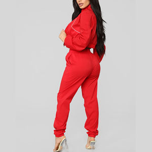 Ensemble de survêtement à capuche pour femmes survêtements zippés coton Polyester femmes 2 pièces décontracté dames survêtements bas Jogging costumes - Product Image 3