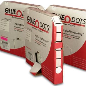 Acrylic Adhesive Dispenser Box-Glue Dots Type Invisi-Bond Sticker - Product Image 1