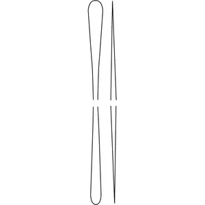 Tijeras Eléctricas Semiofiladas de Doble Extremo Recto de 7 Pulgadas para Elevador de Hospital Presbiteriano - Product Image 2